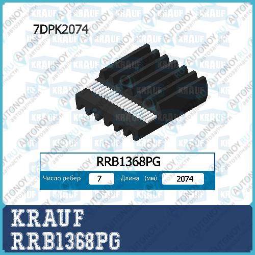 Ремень поликлиновой RRB1368PG