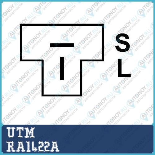 Регулятор генератора  RA1422A