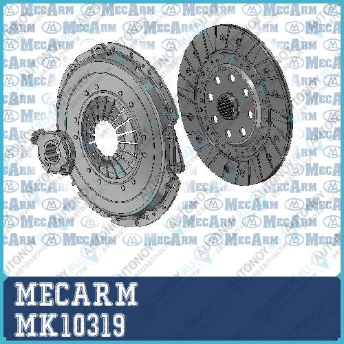 КОМПЛЕКТ СЦЕПЛЕНИЯ MAZDA 3/CX-3 16- 15D ДИСК+КОРЗИНА+ПОДШ. MK10319