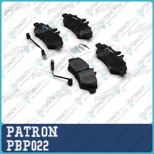 Колодки тормозные дисковые Mercedes-benz SPRINTER 35 c бортовой платформой 06- SPRINTER 35-t автобус 06- SPRINTER 35-t фургон 06- SPRINTER 3-t c бортовой платфо  PBP022