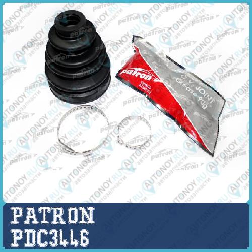 Пыльник ШРУСа наружн к-кт (22.4x76x115) TOYOTA AVENSIS 99-03 PICNIC 96-01 YARIS 99- _ Nissan MICRA 1.6RS1.5DCI 05- NOTE 1.41.6 06-  PDC3446