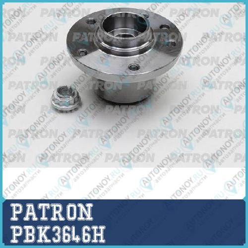 Подшипник ступичный VW: MULTIVAN V 03- Touareg 03- TRANSportER V c бортовой платформой 03- TRANSportER V фургон 03- PBK3646H