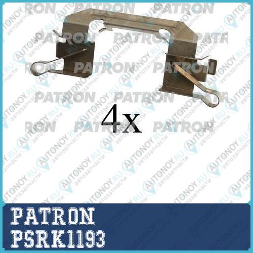 Комплект монтажный тормозных колодок дисковых TOYOTA:PRIUS (NHW11_) 05 PSRK1193