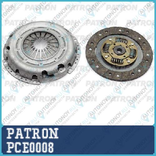 Комплект сцепления (2P) FORD: C-MAX 1.6 07- FOCUS 1.6 16v 98-04  FOCUS C-MAX 1.6Ti03-07  FOCUS II 1.6Ti 04- PCE0008