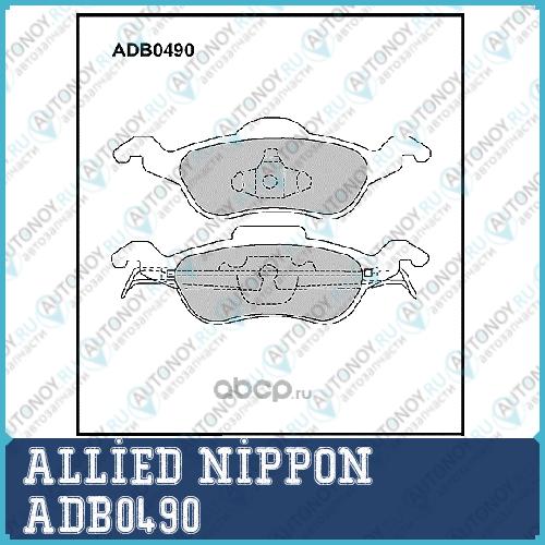 ADB0490 Колодки AN