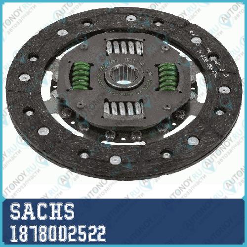 Диск сцепления Mazda 3 (BK) 1.4-1.6 1878002522