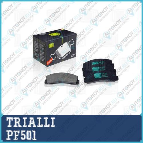 Колодки тормозные передние ВАЗ 2121 PF501