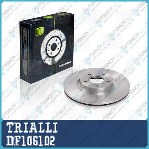 Диск тормозной передний Ford Focus II/C-Max 04>  d=300мм DF106102