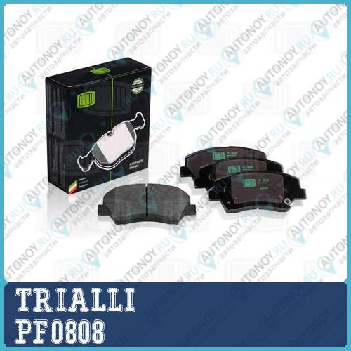 Колодки торм. диск. перед. Kia Ceed 12>  PF0808