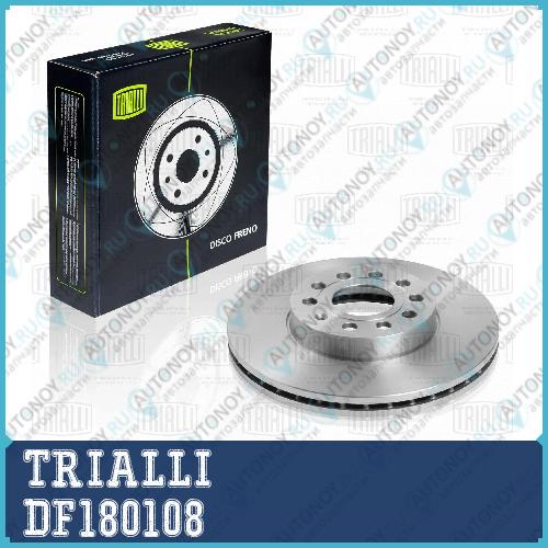 Диск торм. перед. Skoda Yeti (09-) d=288 (DF180108)