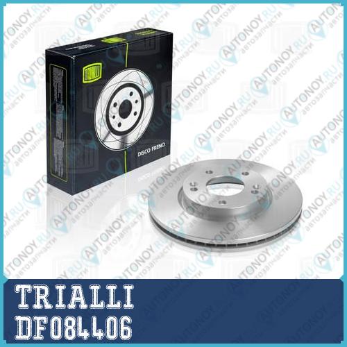 Диск торм. перед. для а/м Hyundai Tucson (04-) d=280  DF084406