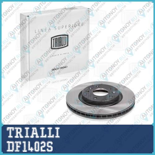 Диск торм. перед. Nissan Qashqai (13-) d=296 Superiore DF1402s