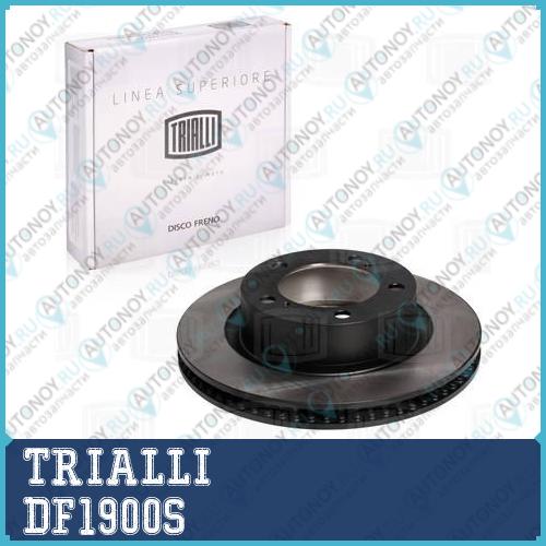 Диск торм. перед. Toyota Land Cruiser 200 (07-) d=340 Superiore DF1900s