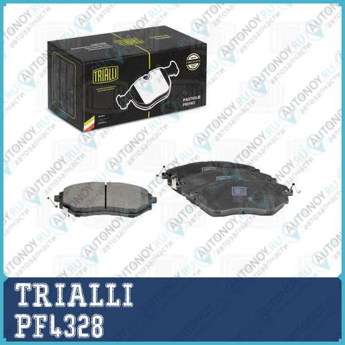 Колодки тормозные диск. перед. Subaru Forester (13-) Legacy IV (03-) Tribeca (05-) (PF 4328)