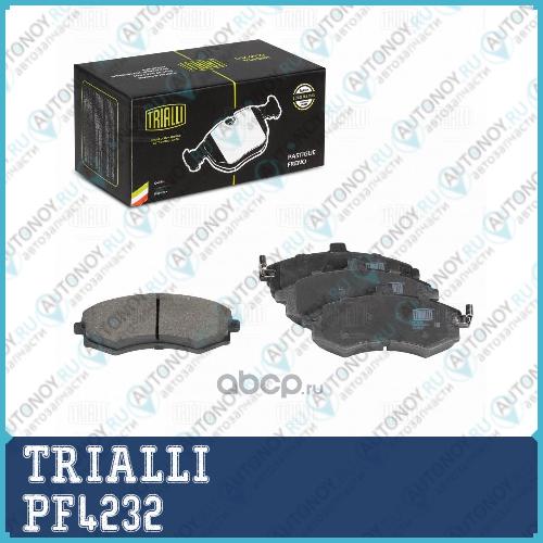 Колодки торм. для а м Hyundai Matrix (01-) диск. перед. (PF 4232)