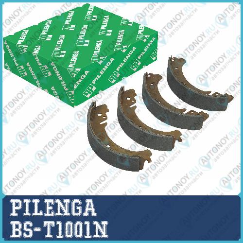 Колодки тормозные барабанные ВАЗ 2101-2107 2121 2123 BS-T 1001 N