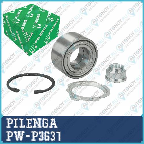 Подшипник передней ступицы с ABS LARGUS Logan PW-P 3637
