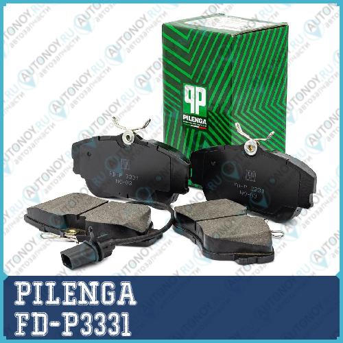 Колодки тормозные передние 653х1297х19 VAG VW T4 FD-P3331