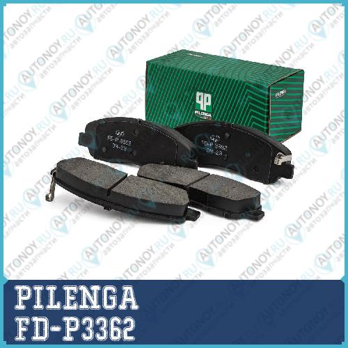 Колодки тормозные дисковые задние FD-P3362