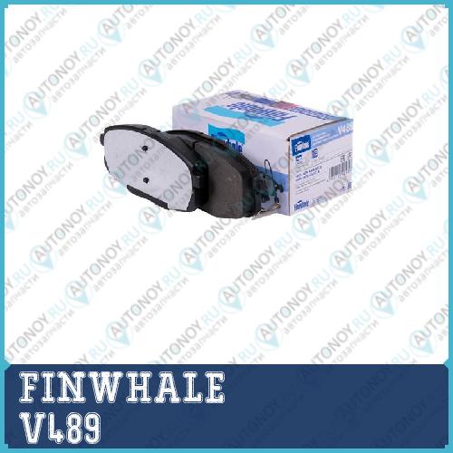 Колодки перед. дисковые Ceed(06-/10-) Cerato(08-) I30 Carens(02-06) V489