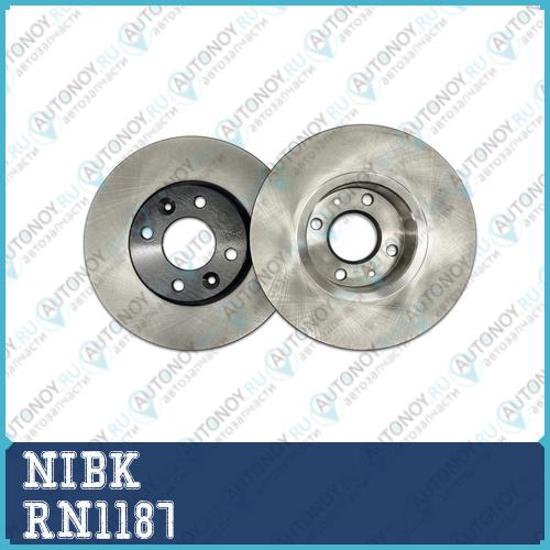 Диск тормозной Nissan MICRA 03-/NOTE 06-/Renault Megane 03-/CLIO 05- перед RN1187
