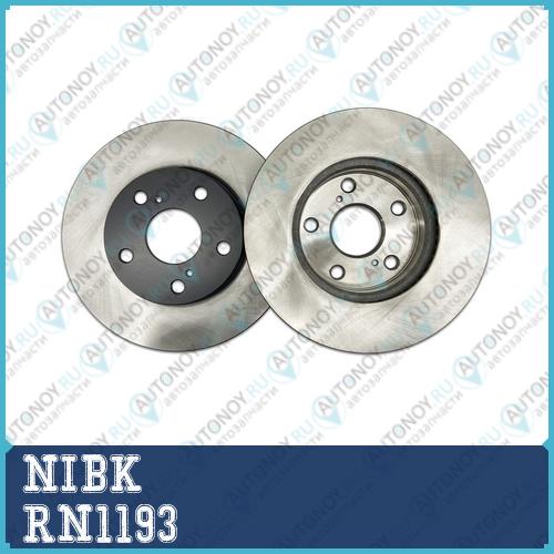 Диск тормозной Mazda 3 1.4/1.6 03>/Mazda 5 15 1.8/2.0/2.0D 03> передний RN1193