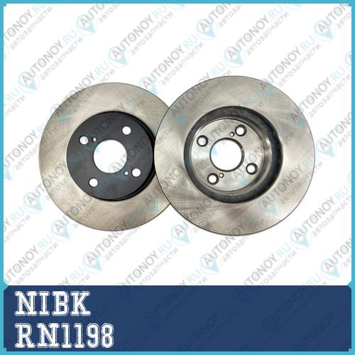 Диск тормозной передний Toyota COROLLA (E12) 06. RN1198