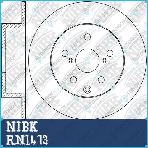 Диск тормозной LEXUS RX 2008-2015 RN1473