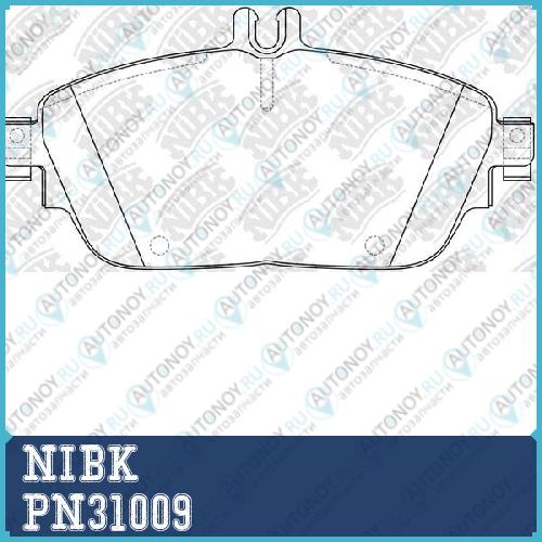 Заменен на PN31009W Колодки тормозные дисковые PN31009
