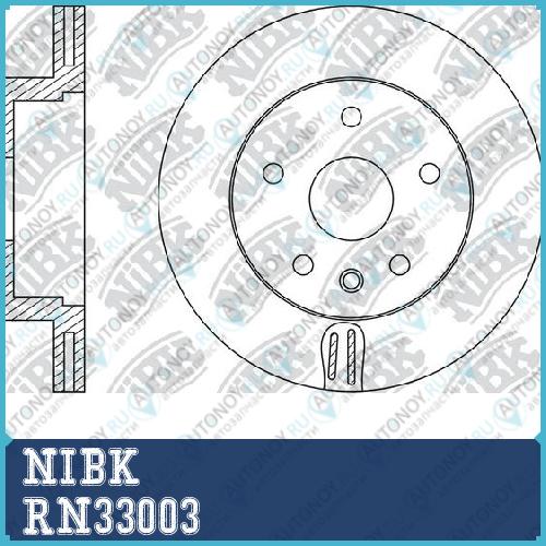 Диск тормозной Audi A4 07-15 RN33003