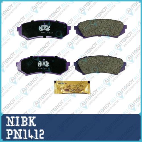 Колодки задние (Toyota Land CRUISER 100 98>07/LEXUS LX470 98>07) PN1412