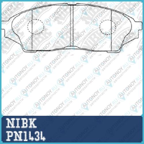 Колодки тормозные дисковые TO Crown GS151 98-01 PN1434