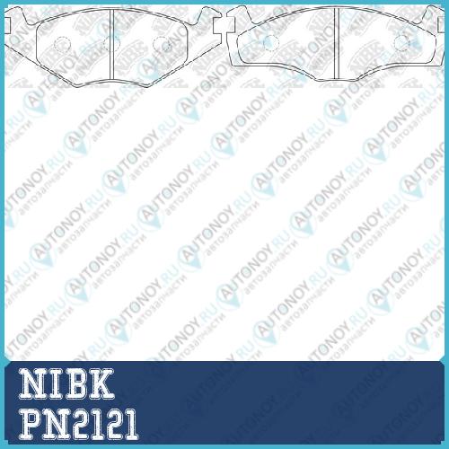Колодки тормозные дисковые VW Golf-II/IIIJetta-IIPassat-II/III)  PN2121