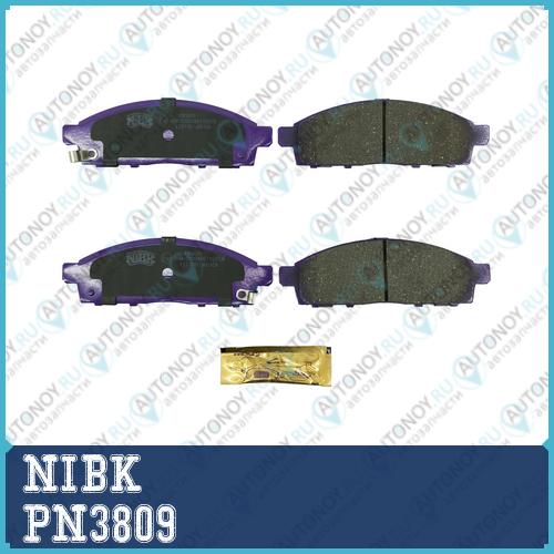 Колодки передние (Mitsubishi PAJERO Sport/Montero Sport 08>/L200 05>) PN3809
