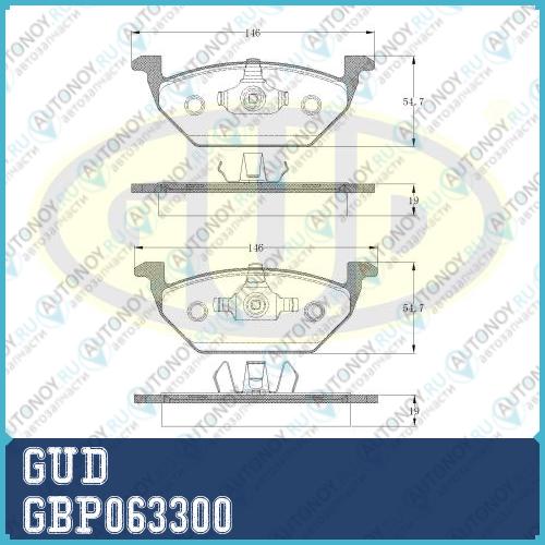 КОЛ.Диск.ПЕРЕД. Audi A3 1.6-1.9TD 96-03Skoda Octavia 1.41.6 96> GBP063300