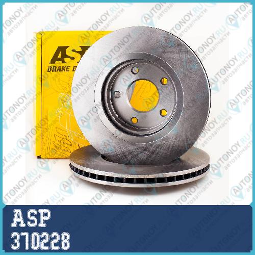 Диск тормозной Nissan Qashqai X-Trail T31 перед. вент. 370228