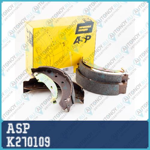 Колодки тормозные задние Renault Logan Peugeot 206 тс Trw 203x38мм ASP K270109