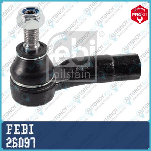 26097 Наконечник рулевой пр. 1K0 423 812 A/E FEBI