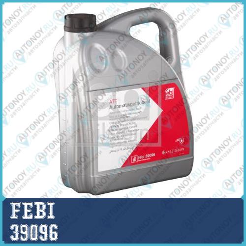 Масло трансмиссионное Febi ATF ZF зеленый 5 л 39096