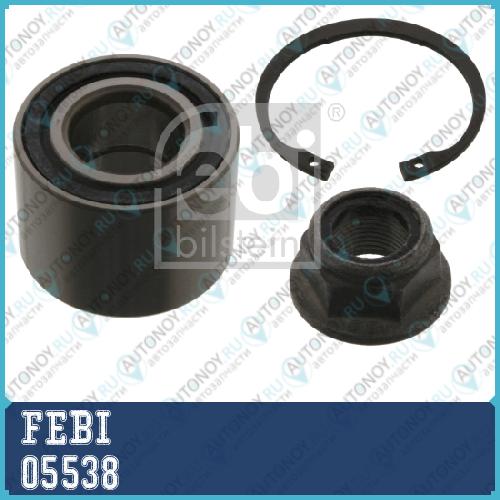 Подшипник ступицы Renault Logan/Clio/Megan задний 05538