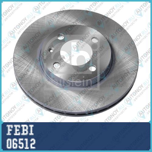 06512 тормозной диск FEBI