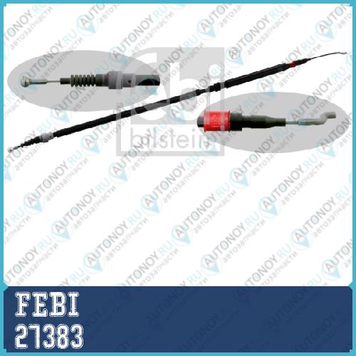 27383 Трос ручного тормоза VAG 7D0 609 701 E FEBI