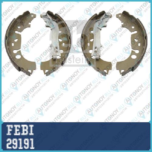 Колодки барабанные OPEL CORSA D 06> Fiat GrandE PUNTO 05> 29191