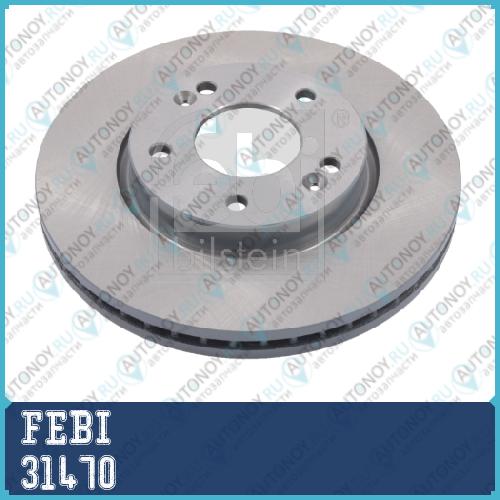 Диск тормозной передний Kia Ceed/Hyundai I30 31470