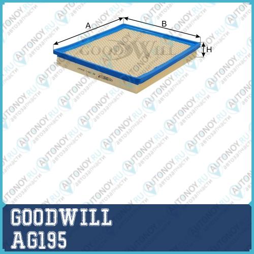Фильтр воздушный AG195