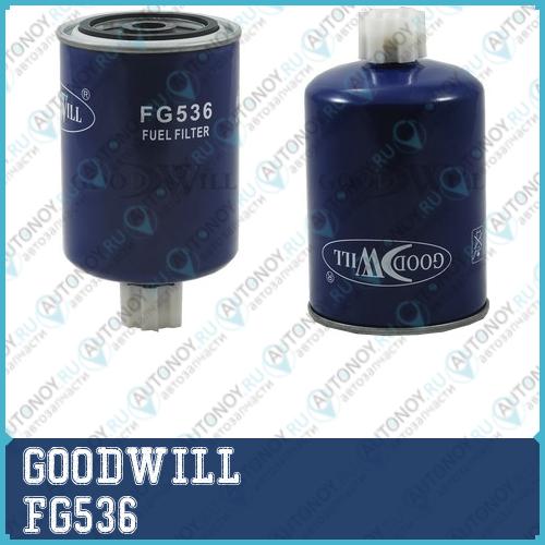 Фильтр топливный FG536