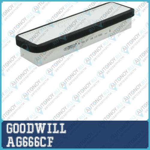 Фильтр салона AG666CF