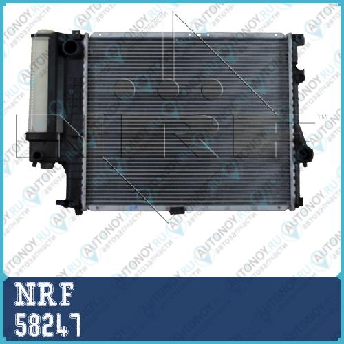 Радиатор двигателя (Al) BMW 5 2.0 96- 58247