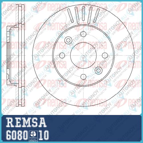 Тормозной диск 6080.10