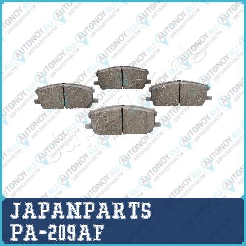 Колодки пер.LEXUS RX300 03=> PA-209AF